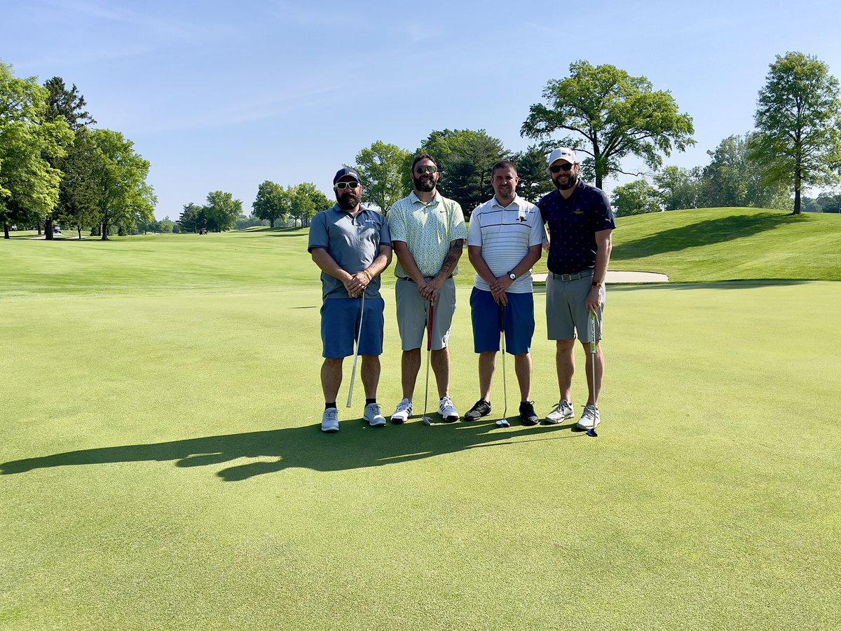 Thanks to the golfers from @BFSEngr for joining us on this beautiful day!