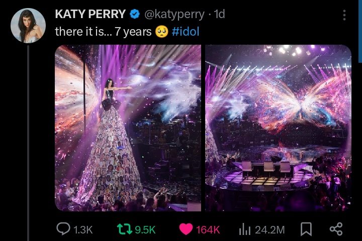 o engajamento da katy tá babilônico