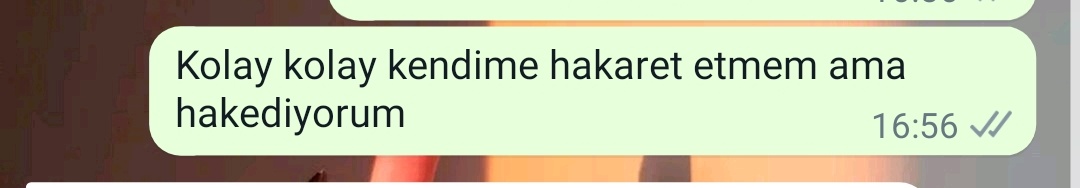 Benim psikolojinin geldiği nokta