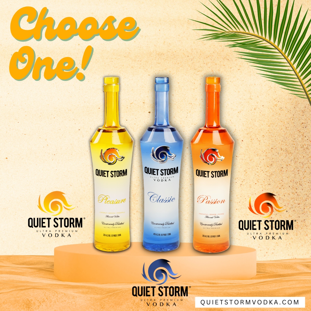Make your choice! 

Are you drawn to the timeless allure of the classic? Or perhaps you crave the fiery passion of excitement? Maybe it's all about indulging in pure pleasure?

Let <a href="/QuietStormVodka/">Quiet Storm® Vodka</a> guide you to your perfect match! 🍸✨
