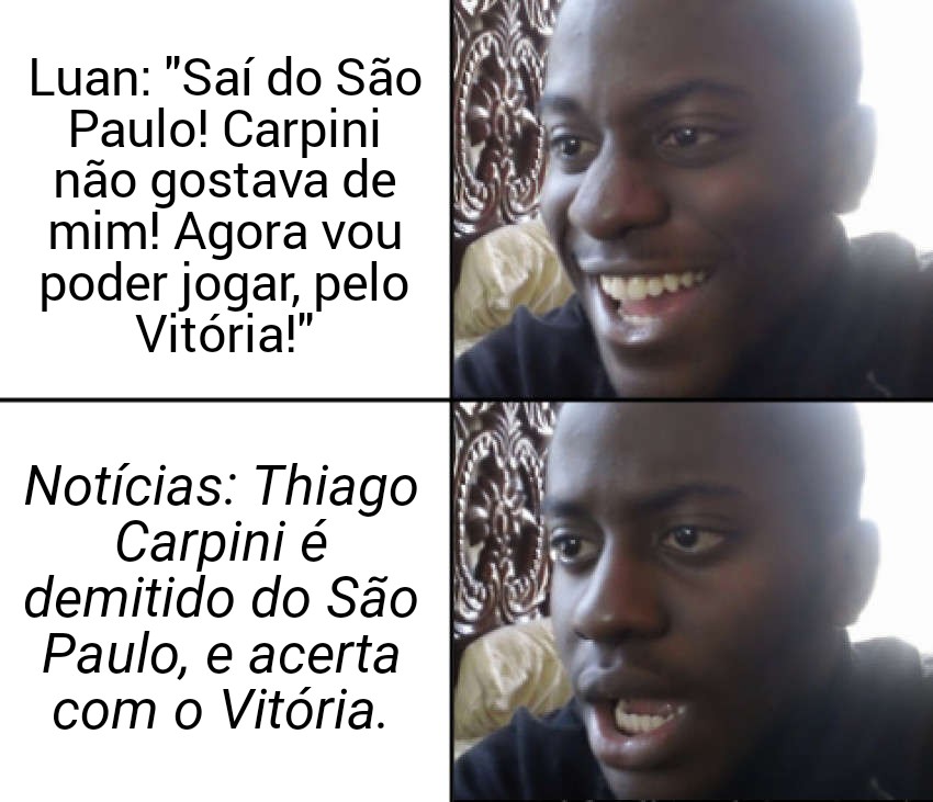 jotadepe's tweet photo. Coitado do Luan... 😅
#SPFC
#SaoPauloFutebolClube
#ECV
#EsporteClubeVitoria https://t.co/7XKM72PIiy