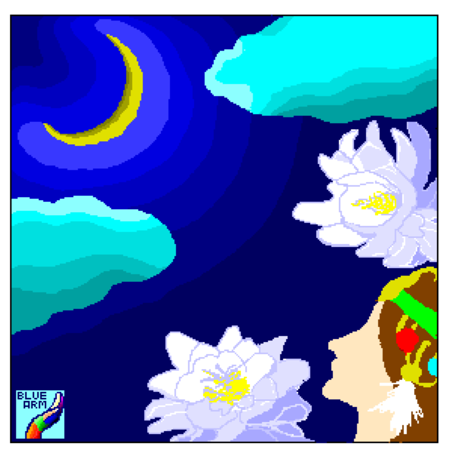 [Moonlit night]

pixel art
I hope you like my work.