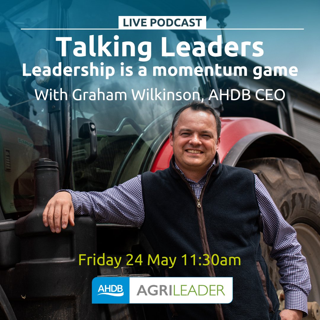 Don't miss @gwilks2 as he reflects on his first 90 days as CEO of @TheAHDB in this episode of Talking Leaders. Learn about his early actions, challenges, and how he plans to drive AHDB forward. #AgriLeader 📅Date: Friday 24 May 🕒Time: 11:30am 🔗Sign up: ow.ly/cbno50ROAqJ