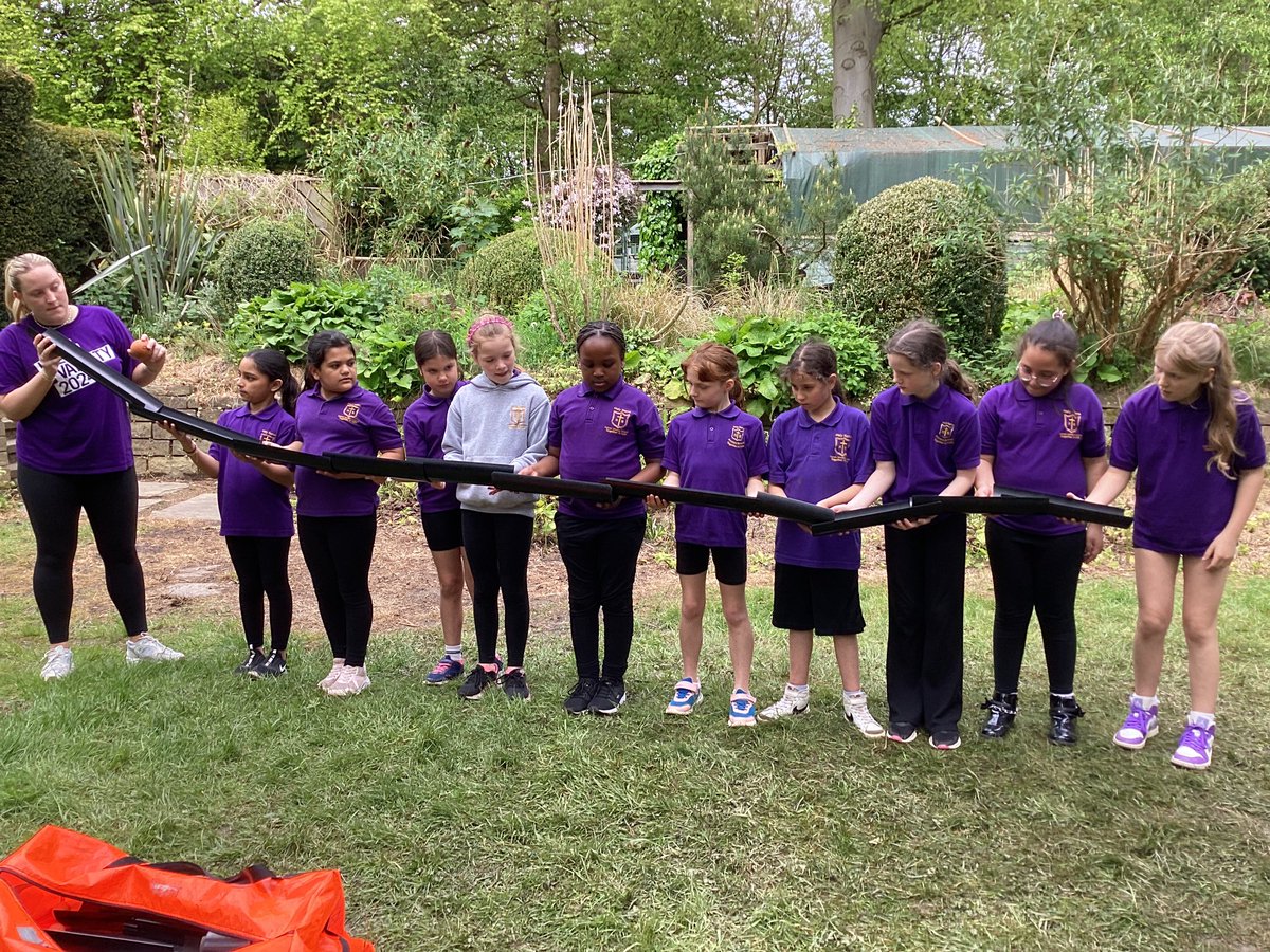 Some of our Y5 girls attended an Outdoor Adventurous Activities Day today.  They thoroughly enjoyed playing frisbee golf, toasting marshmallows, orienteering and team building games.  They learned new skills and overcame challenges.  #veryproud  @theBWCAT @CatholicEdLeeds