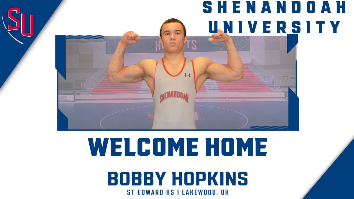 We are very excited Bobby Hopkins (St. Edward High School, OH) has committed to wrestle at Shenandoah University!

Welcome Home Bobby!
#GoHornets