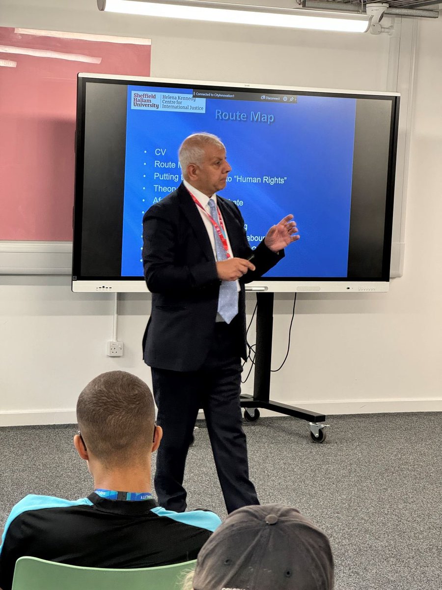 Sheff6thForm's tweet image. Our Law, Criminology and Sociology students recently enjoyed a guest lecture from International Human Rights Barrister, Professor Sital Dhillon, learning about the rights of individuals and communities.

Apply now to enjoy exciting lectures like this!
sixthform.sheffcol.ac.uk/pathways