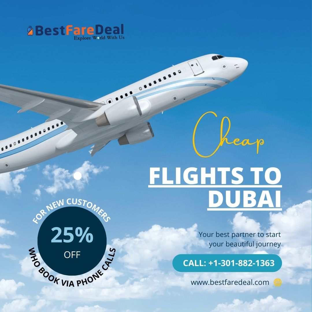 Just found incredible deals on flights to Dubai! Ready to explore the dazzling city of skyscrapers and deserts. 🌆✈️ #CheapFlights #DubaiBound #TravelDeals #ExploreDubai
Book now: bestfaredeal.com/flights-to-dub…
Or Call Now: +1-301-882-1363