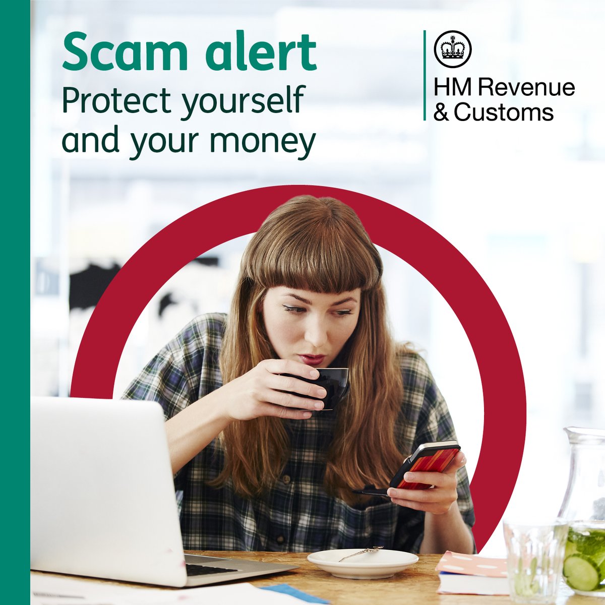 🚨 SCAM ALERT! 🚨

We’ve identified a new scam on X involving some accounts impersonating HMRC or our customer service advisers.

❌ We'll never ask for personal or bank information via social media.

✅Our only accounts on X are <a href="/HMRCgovuk/">HM Revenue & Customs</a>, <a href="/HMRCcustomers/">HMRC Customer Support</a>, and <a href="/HMRCpressoffice/">HMRC Press Office</a>.