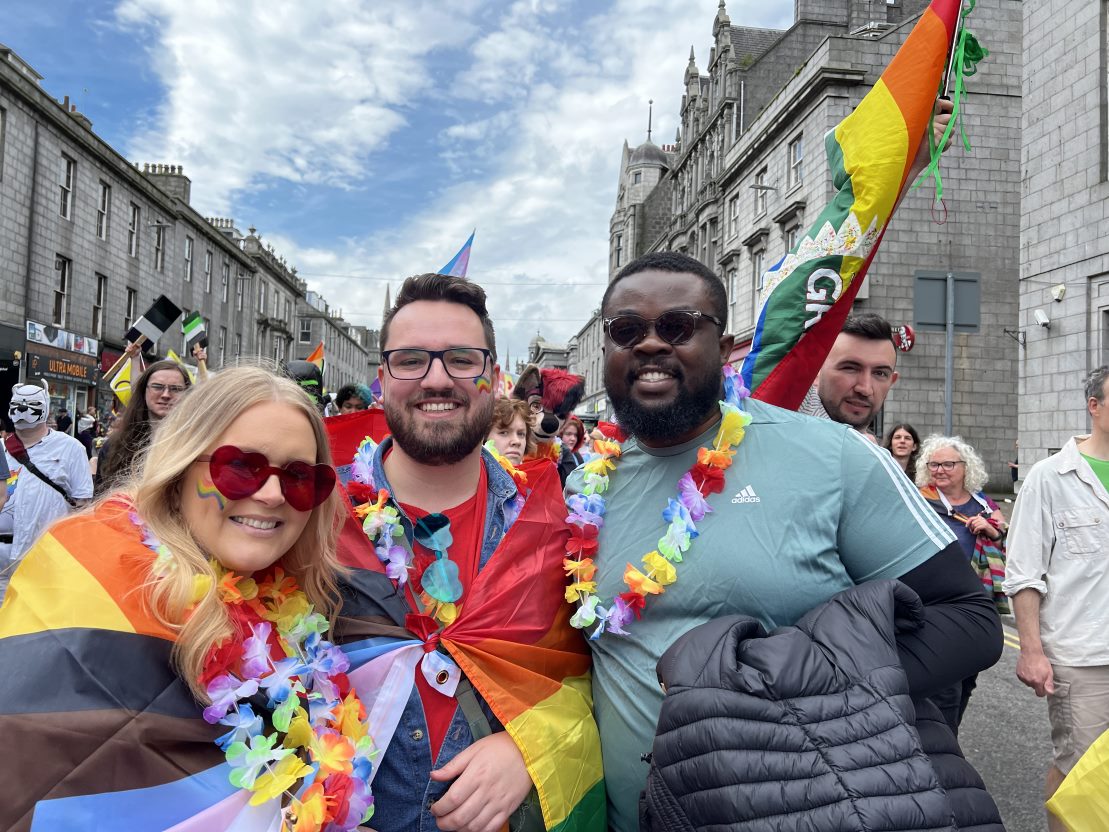 Are you ready to celebrate? 🌈🎉 To kickstart the Pride festivities, we will be joining @4pillarsuk at their Grampian Pride Parade this Saturday 25 May! Join us 🏳️‍🌈▶️ loom.ly/F02165U 📸 RGU at the Grampian Pride Parade 2019, 2022, and 2023.