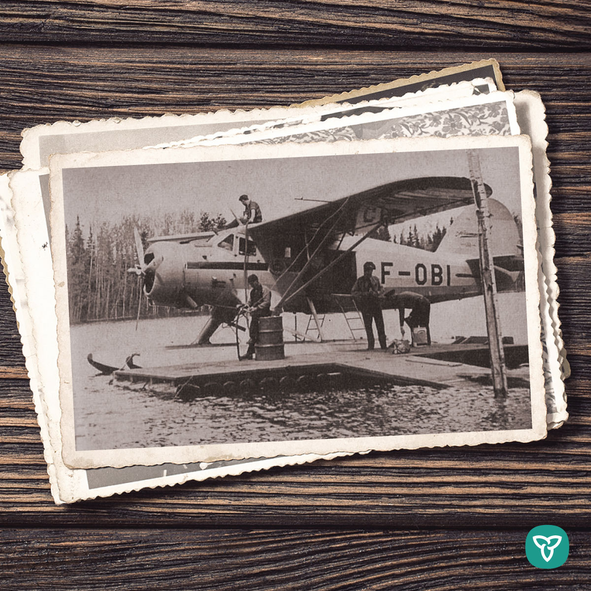 Time flies when you're in the air! The Ontario Provincial Air Service (OPAS) turns 100 years old in 2024. This photo of a float plane was taken from the MNRF’s news magazine, Sylva in 1953. Learn about today’s fleet: ontario.ca/page/aviation-… #100YearsOfOPAS @ONforestfires