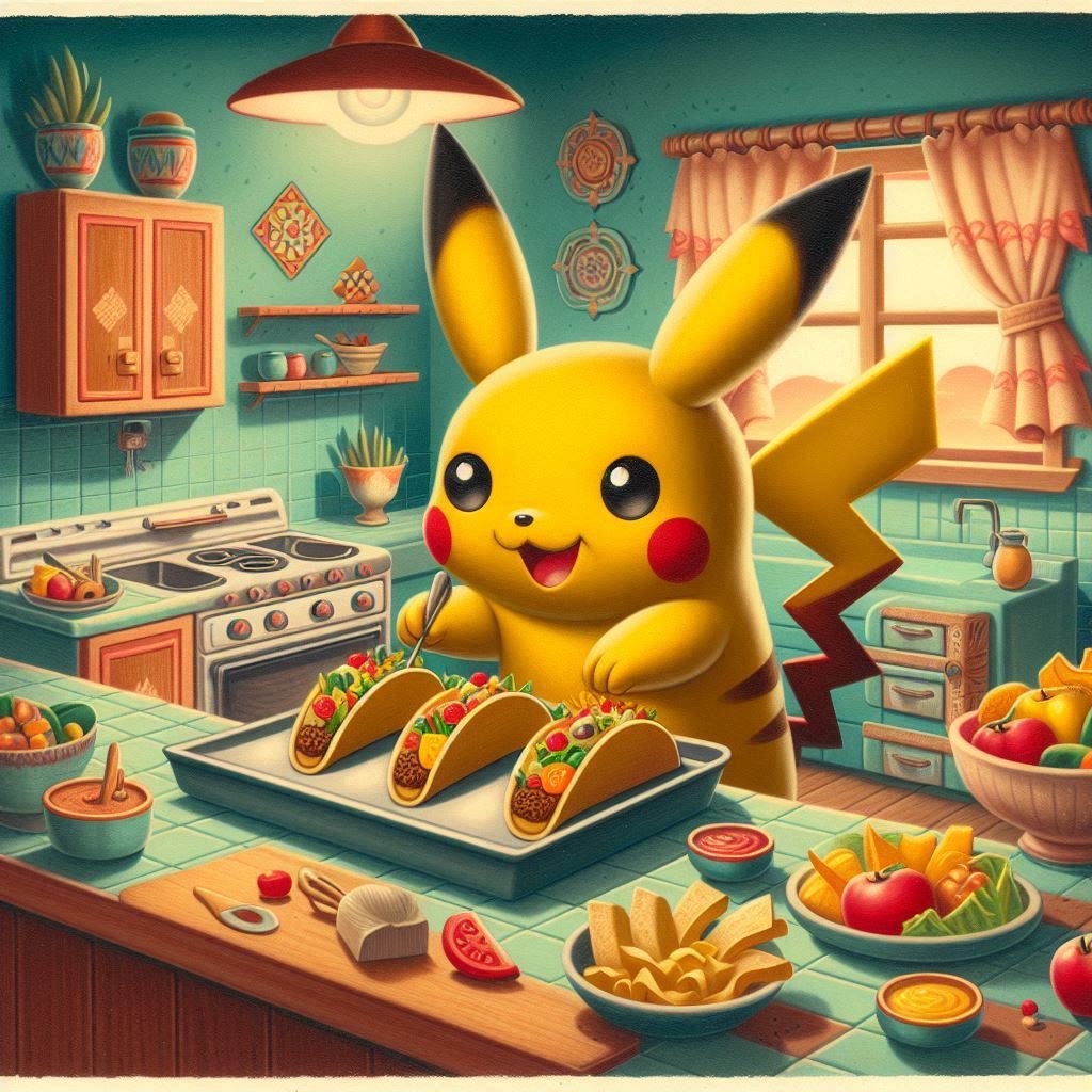FooFoo_Rabbit's tweet photo. #TacoTuesday⚡️#TrainerTuesday #Pikachu #AiArt #Pokémon #PokémonGo #TrainerCodes
296422195008 https://t.co/riH1Nawd0F