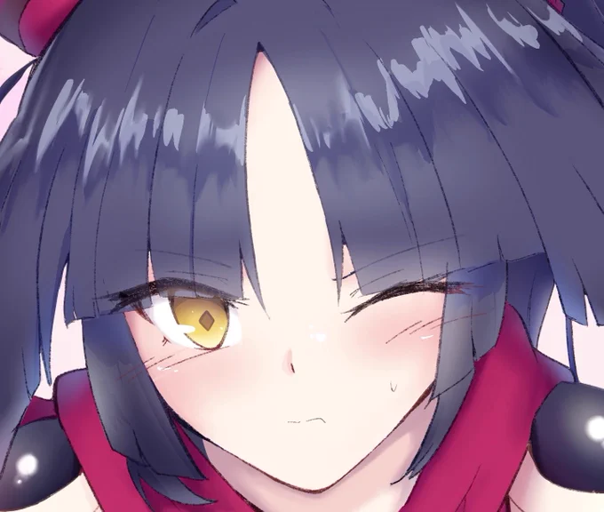 #我ながら天才なお顔4選ウインクだいすき 