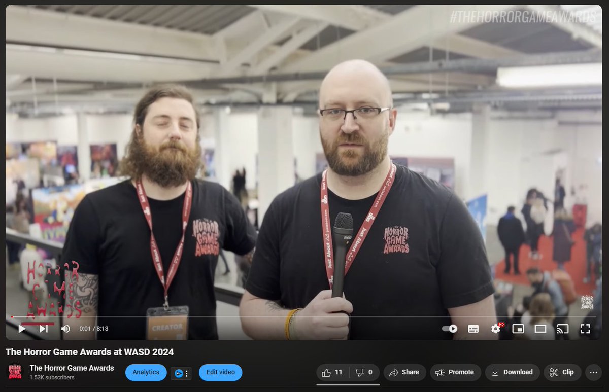 Hey - @TeamYouTube - I have to say: how the review AND appeal of our YPP application determined that @HorrorGameAward content is not an original creation when one of the people IN the videos explained how it works is beyond me.