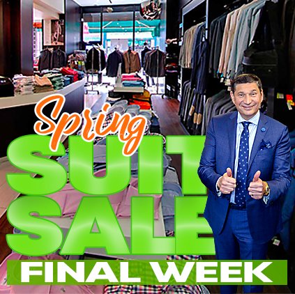 TomsPlaceTO's tweet image. Spring Suit Sale FINAL WEEK - Extended sale to bring you 1st-floor Designer Suits, regularly $599 now for $179-$279. Getting wedding ready? Tuxedos start at only $599. + Many more deals including new spring arrivals. And ask Tom to Take Off More!   #menswear #menssuits #tuxedos