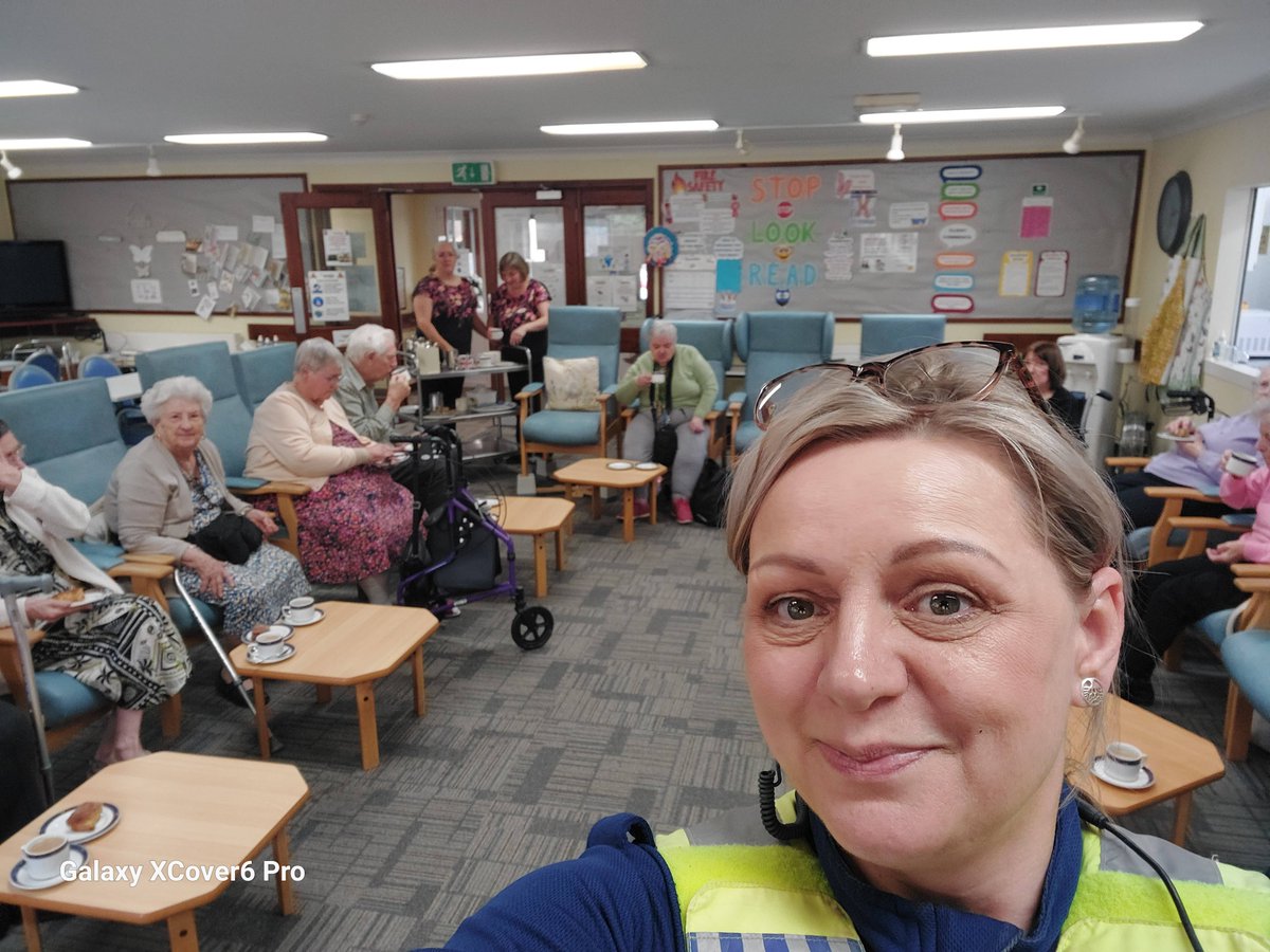 Great engagement with the clients and staff of The Medows day care centre today .