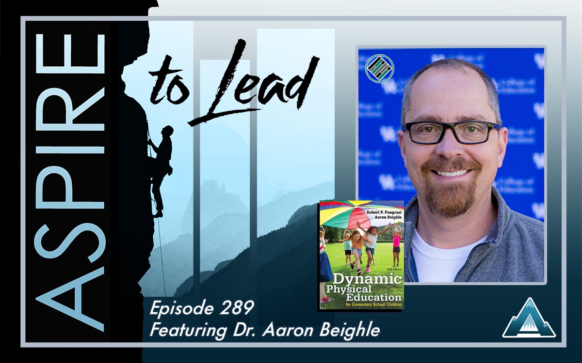 (NEW) Join #AspireLead with @AaronBeighle & discover the latest insights on school-based physical activity programs and how to prepare future physical educators for their upcoming roles. #TeachBetter 
🎙️: bit.ly/4dROFMw
🖥️: joshstamper.com/aspire-episode…