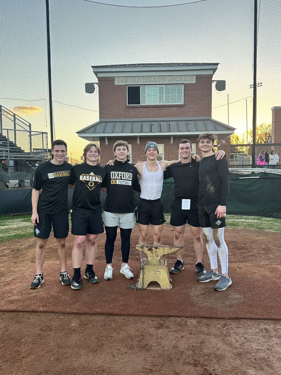 Congratulations to all of our graduates today at OHS, but especially these 6 guys right here!! What a special group of guys that will go on and do big things!! We are all proud of you and wish you the best!!!! #GoBigO #StingEm