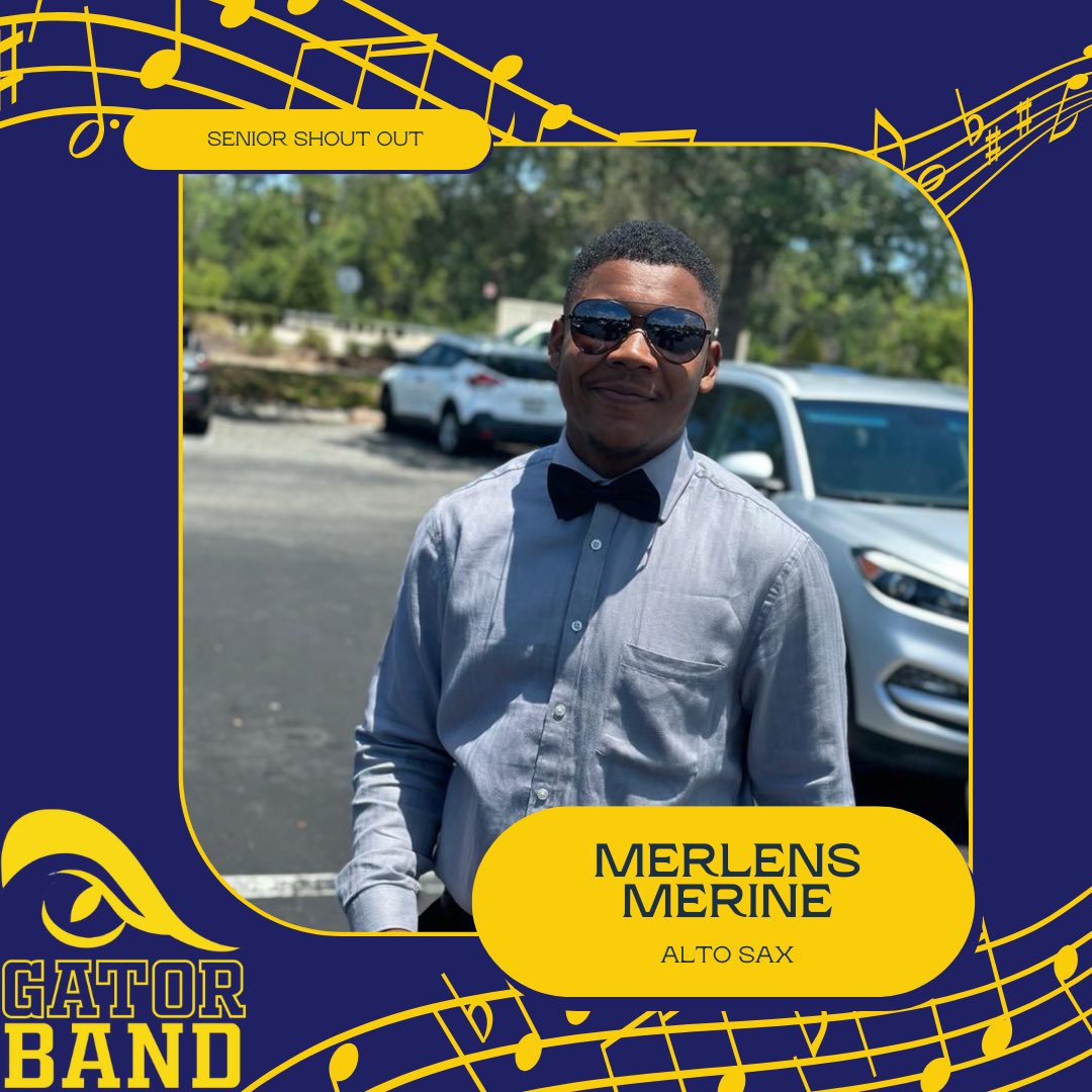 LOLHSband's tweet photo. Time for Senior Shoutouts for the class of 2024! We’re so proud of you and can’t wait to see what amazing things you’ll accomplish after you leave LOLHS. Congratulations, grad! 💛💙🎶🐊🎓 https://t.co/xJcRLmccIV