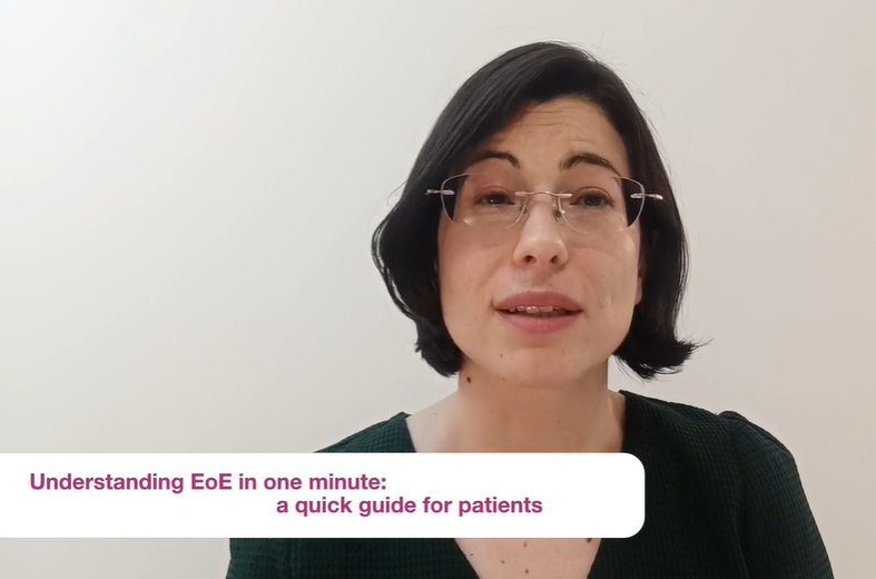 EUREOS_EoE's tweet photo. Symptoms of #EoE and adaptation strategies by patients, explained by Dr. Francesca Racca from Milano. https://t.co/lxSL3Q0KA6 "Understanding EoE in one minute: A quick guide for patients", an EUREOS initiative in the #EuropeanEoEDay @aedeseo @CharityEos #eosinophils @AAAAI_org https://t.co/ILNTyyUyLn