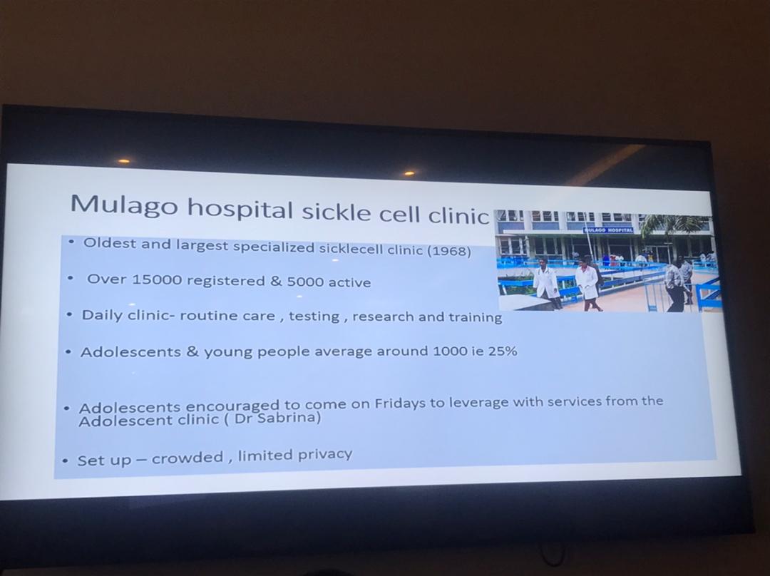 NutritionistKD's tweet photo. Dr Philip Kasirye, A Paediatrician- Haematologist,  shares his experience with Sickle Cell Disease among adolescents. 

He stressed the need to improve services for adolescents and young persons with SCD in Uganda, Speaking at the 10th Adolescents Conference @GoldenTulipKla .

@TackleSickle @ACCESS_UG @coufamilytv @guguddetvuganda @cobbo3 @SabrinaKitaka @ChefKarim02 @Dershewent_ @musodeus1 @KalaniDerrick1 @DerrickKaana