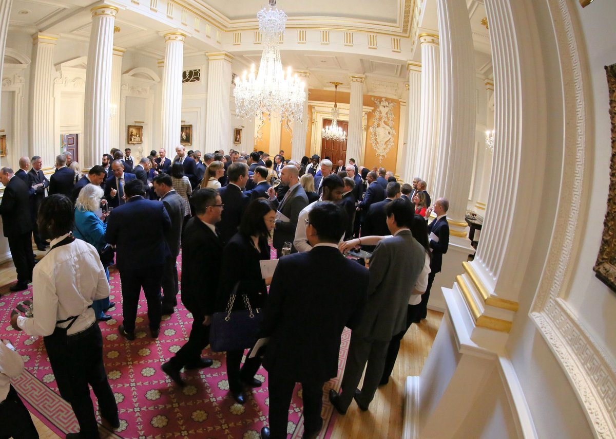Association of Foreign Banks (@foreignbanksuk) on Twitter photo The AFB Mansion House Lunch is now in full swing – it is great to see so many AFB members in attendance.
Many thanks to our sponsor <a href="/ESfinanciallaw/">Eversheds Sutherland Financial Law</a>. The AFB Mansion House Lunch is now in full swing – it is great to see so many AFB members in attendance.
Many thanks to our sponsor <a href="/ESfinanciallaw/">Eversheds Sutherland Financial Law</a>.