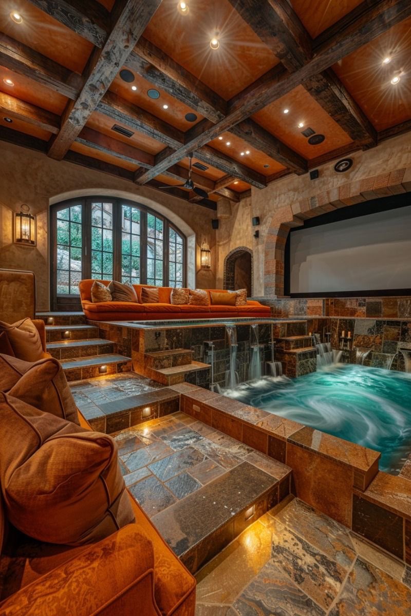 Ridiculous Indoor Pool 😮