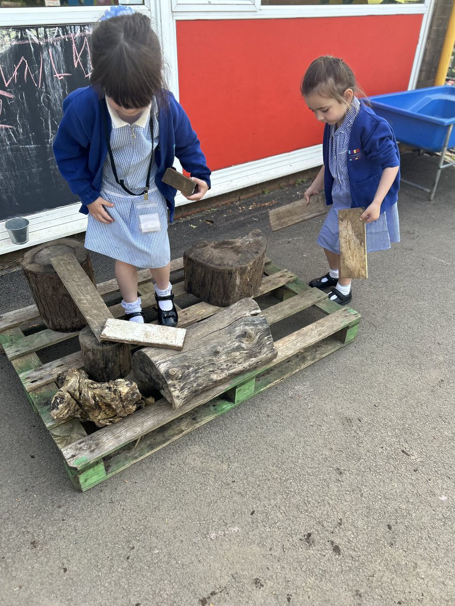 LlanFach2030's tweet photo. We love a spontaneous sunny day project in Reception! We found a woodlouse in our garden so we worked together, as a team, to build a bug hotel for him! 🐛🪰🕷️🦋 https://t.co/J3vMLMAuGi