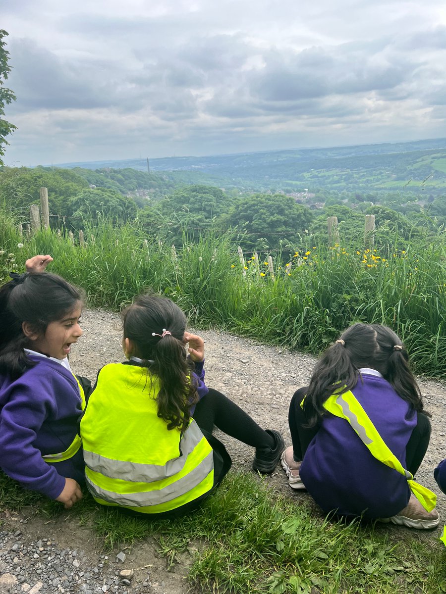 Reception class took the scenic route to view Wainhouse Tower over the valley today! 🏰 Nothing beats the charm of discovering the hidden gems of our local area on foot. #WainhouseTower #WalkingAdventures