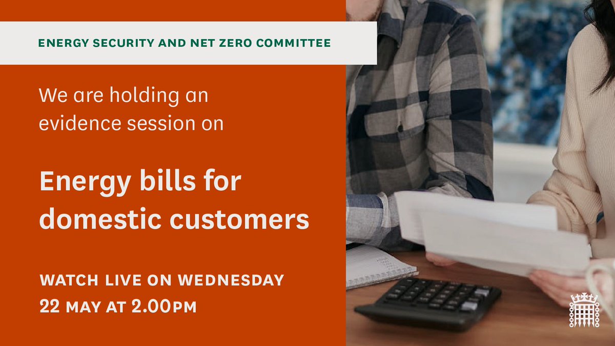CommonsESNZ's tweet photo. 💡 Are the rules for energy charges fair for all?

🗣️ Tomorrow, we’re questioning witnesses from @Ofgem and @EnergyGovUK.

➡️ Find out more: https://t.co/z2j8qjjyep https://t.co/kINxeOOhqz