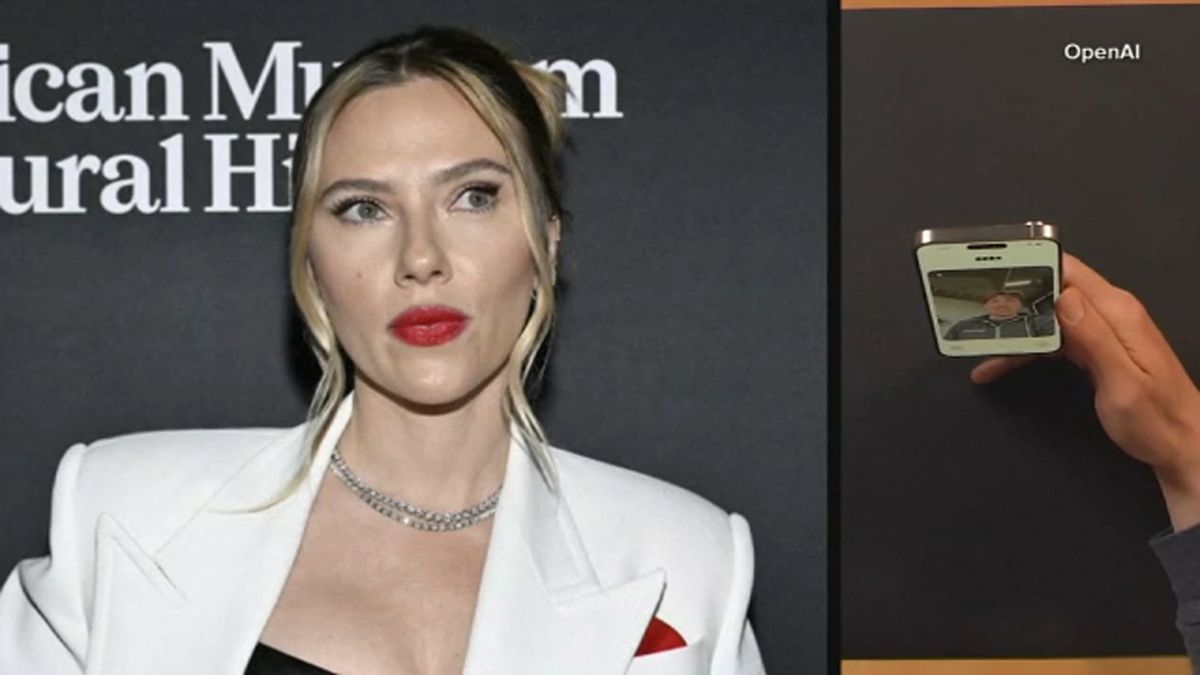 Scarlett Johansson lawyers up over ChatGPT voice that 'shocked and angered' her 7ny.tv/44OORrK