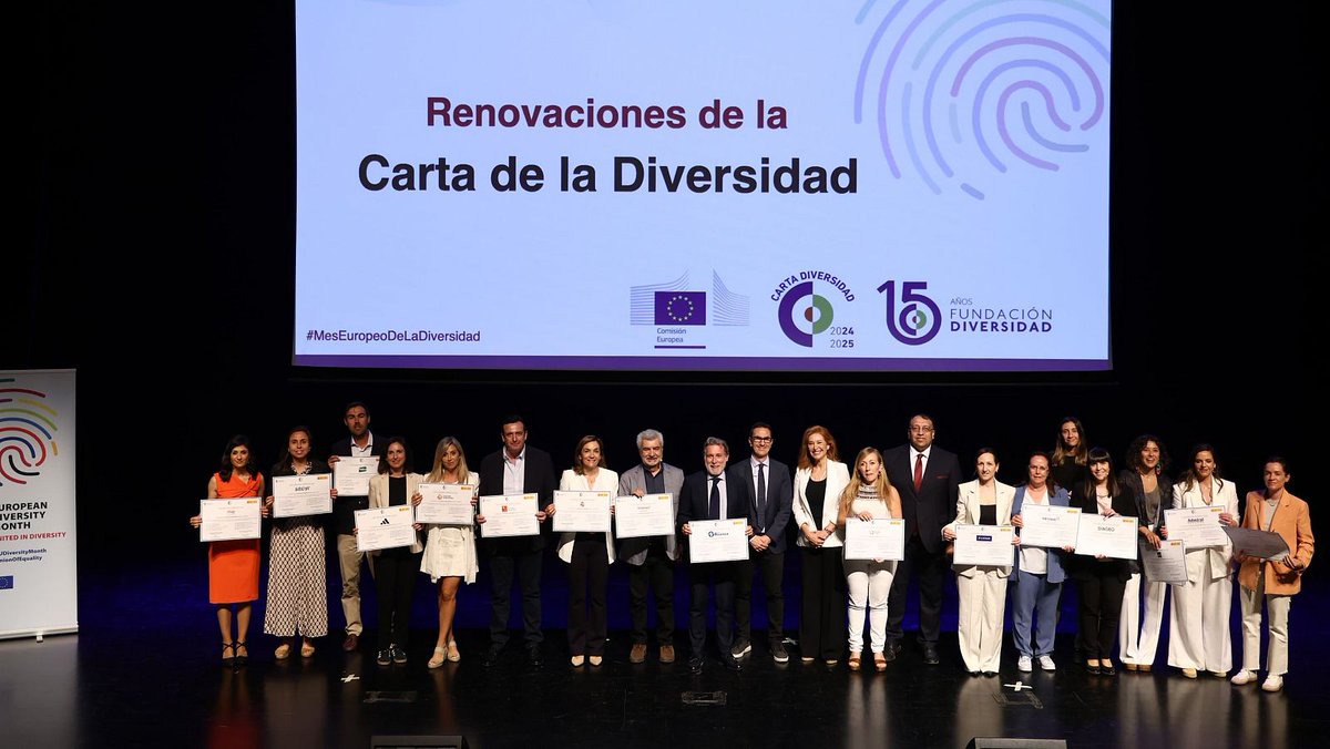 .@rtve renueva su compromiso con la Carta de la Diversidad en el marco del Mes Europeo de la Diversidad El acto se ha celebrado en Málaga y ha sido conducido por Verónica Chumillas, de RTVE Andalucía rtve.es/n/16113081