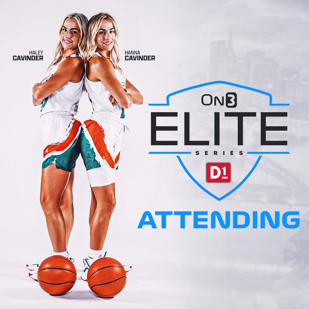 We’ll see you at the On3 Elite Series, @CavinderHaley and @CavinderHanna 🙌 Next stop, Nashville!