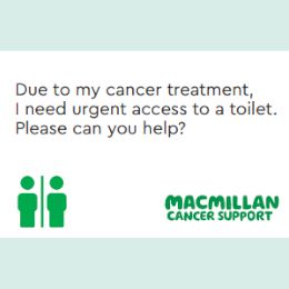 This is really useful. Macmillan have a #toilet card that you can show to staff in shops, pubs and other places. It explains that you have a medical condition and need urgent access to a toilet. @macmillancancer @britloos @ProstateUK #cancer #publichealth buff.ly/3yv61yL