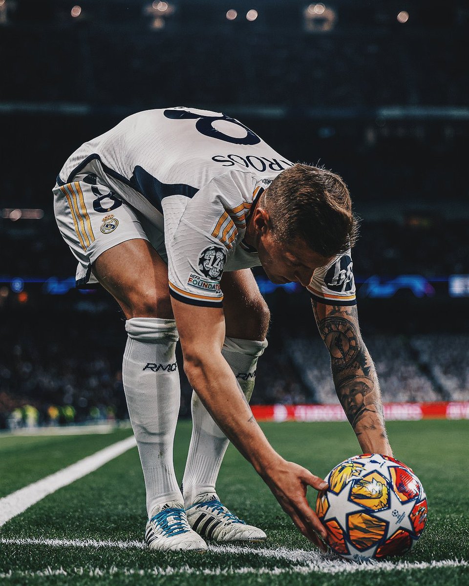 Toni Kroos retires at the top, as the best midfielder in the world at the age of 34, without any drama, announcing it himself as he wished. He will play in his 7th Champions League for his final club game and will finish his career in Germany at EURO. Thank you for everything.