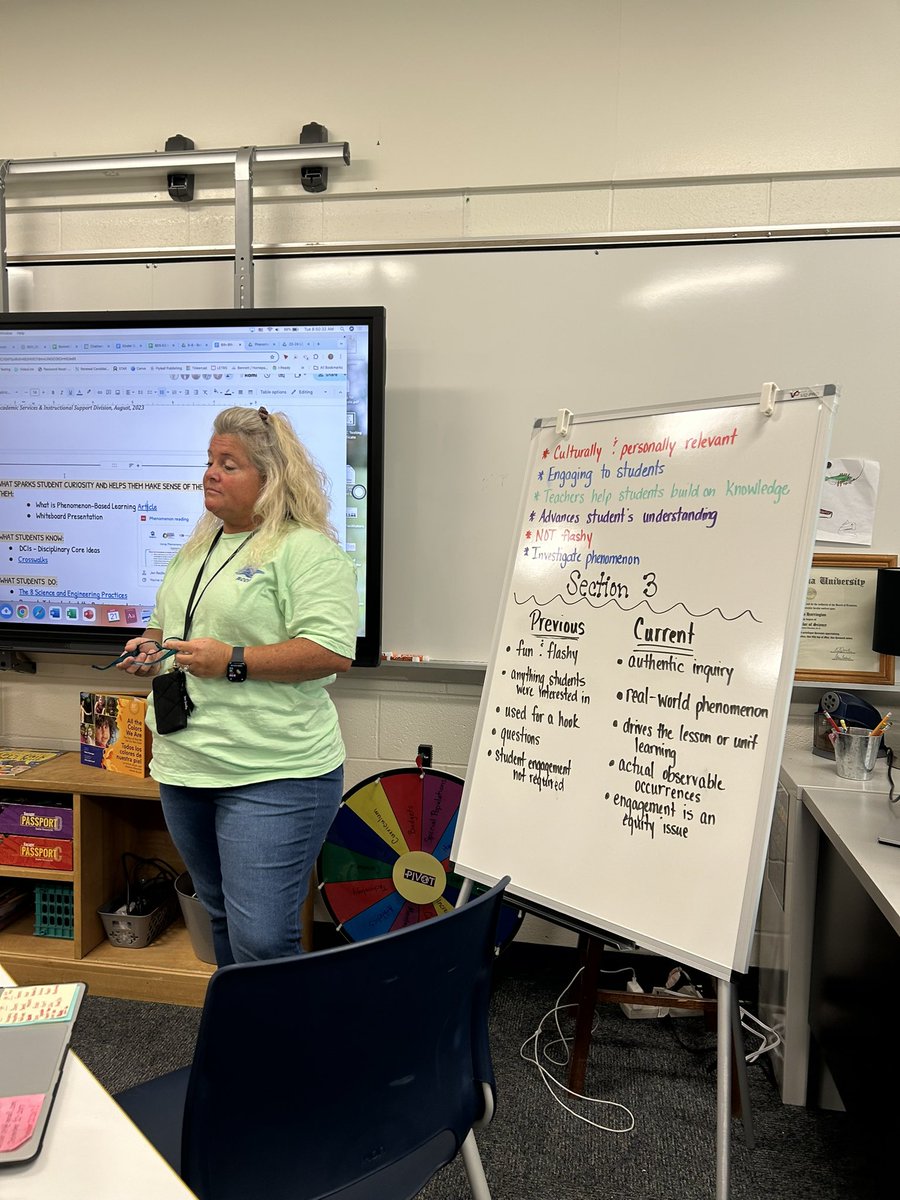 jpetersontweets's tweet image. Awesome PLC debriefing our “Phenomena-Based Learning” experience from @NCCATNews  with 6-8 teachers! @mrsshanercc @Gaines5thGrade @DrCarlaNeal @MollyUpchurch @hannahcarriker