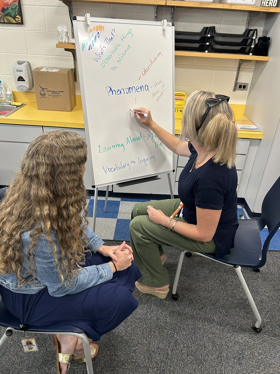 jpetersontweets's tweet image. Awesome PLC debriefing our “Phenomena-Based Learning” experience from @NCCATNews  with 6-8 teachers! @mrsshanercc @Gaines5thGrade @DrCarlaNeal @MollyUpchurch @hannahcarriker