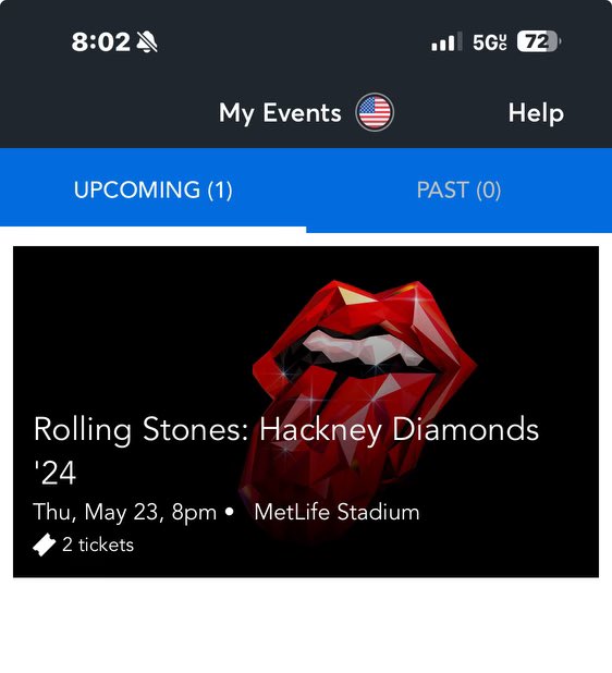 Good Morning “X” world… Big things this week! 🥰@VickiValeNYCGal and I are going to see The Rolling Stones! #legendary #GirlsJustWantToHaveFun