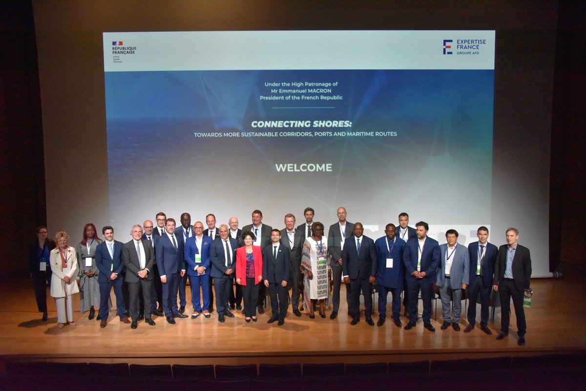 Digital for Development (D4D) Hub (@d4dhub_eu) on Twitter photo 🚢 Last week, we were in Marseille to participate in <a href="/expertisefrance/">Expertise France</a>'s event "Connecting Shores: Towards more Sustainable Corridors, Ports, and Maritime Routes". In particular, we joined a panel on how to develop and secure global digital corridors🧵 🚢 Last week, we were in Marseille to participate in <a href="/expertisefrance/">Expertise France</a>'s event "Connecting Shores: Towards more Sustainable Corridors, Ports, and Maritime Routes". In particular, we joined a panel on how to develop and secure global digital corridors🧵