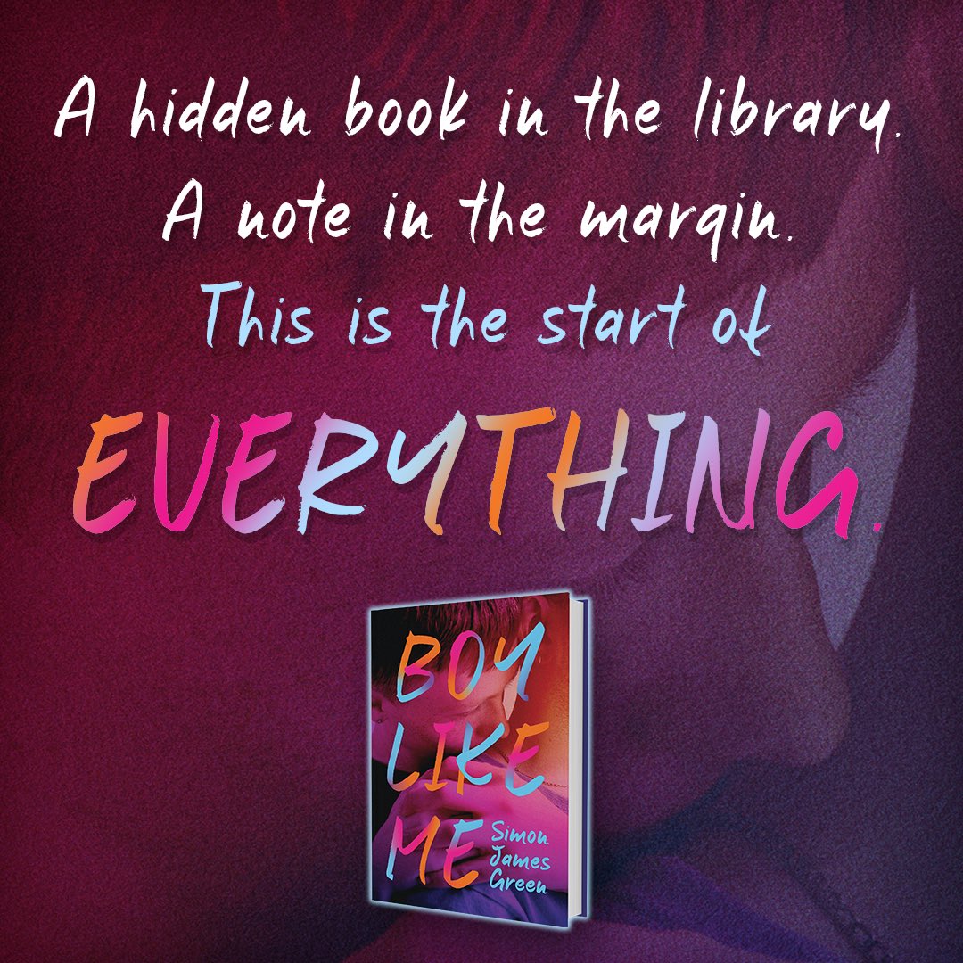 BOY LIKE ME is out today in the US. A story from the past about LGBTQ+ moral panic, book banning, appalling bigotry… and two teenage boys who find something beautiful in all the hate. I’m only sorry it’s become so relevant now. @ireadya