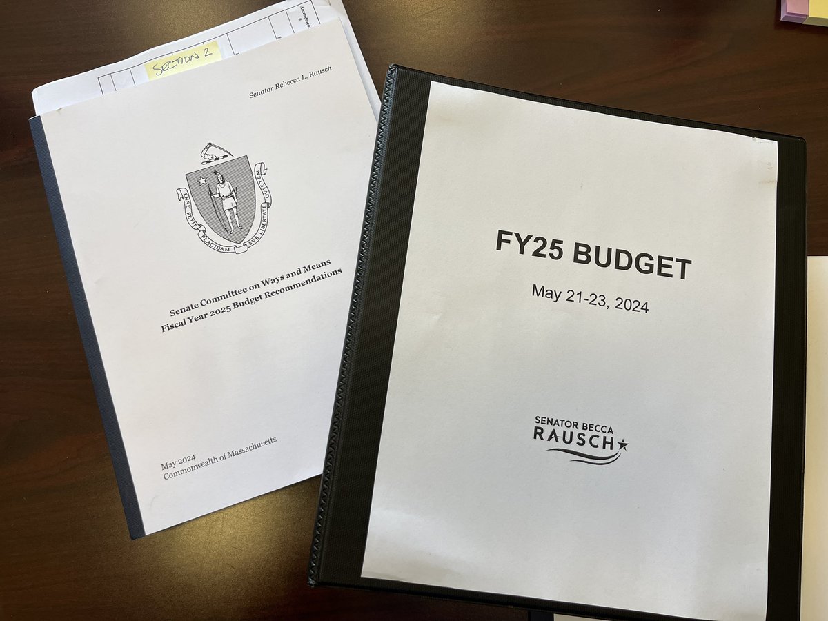 BeccaRauschMA's tweet photo. Here we go! #mapoli #senbudget #FY25budget #budgetdebate https://t.co/dhdt2zlmfy