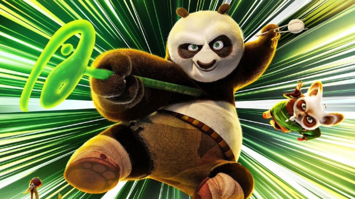 🎞Hwyl Gyda Ffilmiau Dros Hanner Tymor 🎞
🐼 KUNG FU PANDA 4 (PG) 🐼
📅 29-30 Mai | 2.30pm 
🎟 bit.ly/3KaqYS3