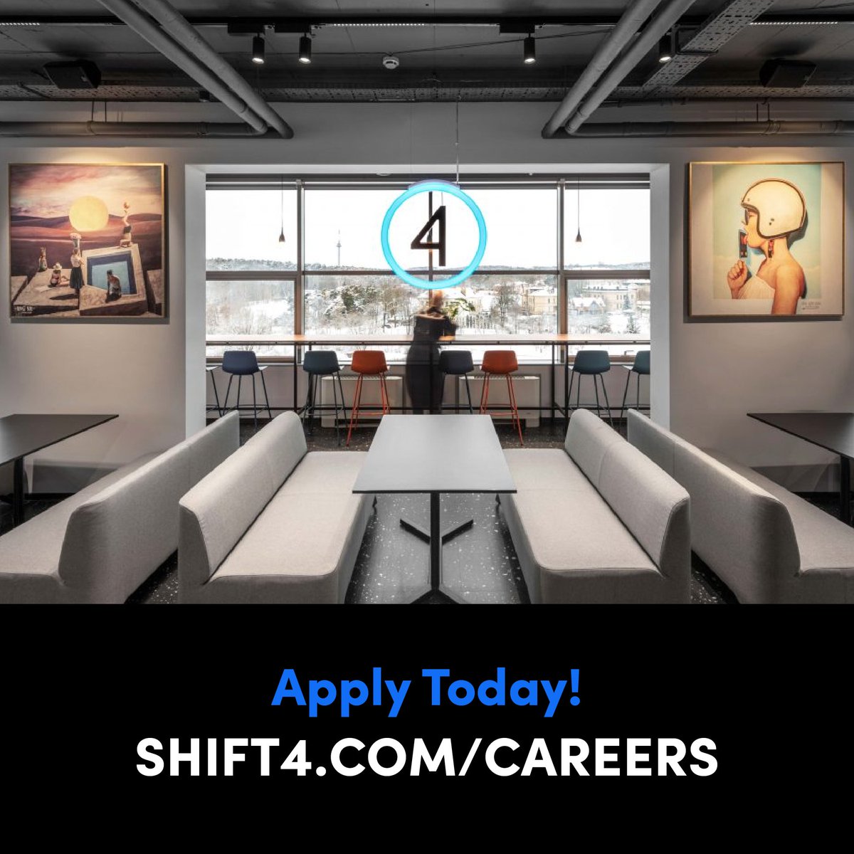 At Shift4, we’re doing big things – and we want you to be a big part of it. Join #TeamFOUR today: shift4.com/careers