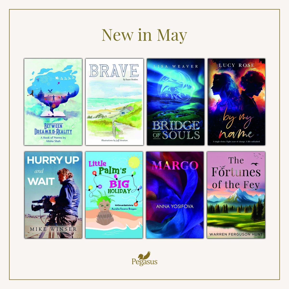 pegasuspublish's tweet photo. It's just over a week until our May publication day, where a brand new collection of exciting and intriguing titles will be released - a small selection of which can be seen here.

Browse the rest of our upcoming titles on our website: https://t.co/KONW5r2xv5 https://t.co/RCKTOKpbvQ