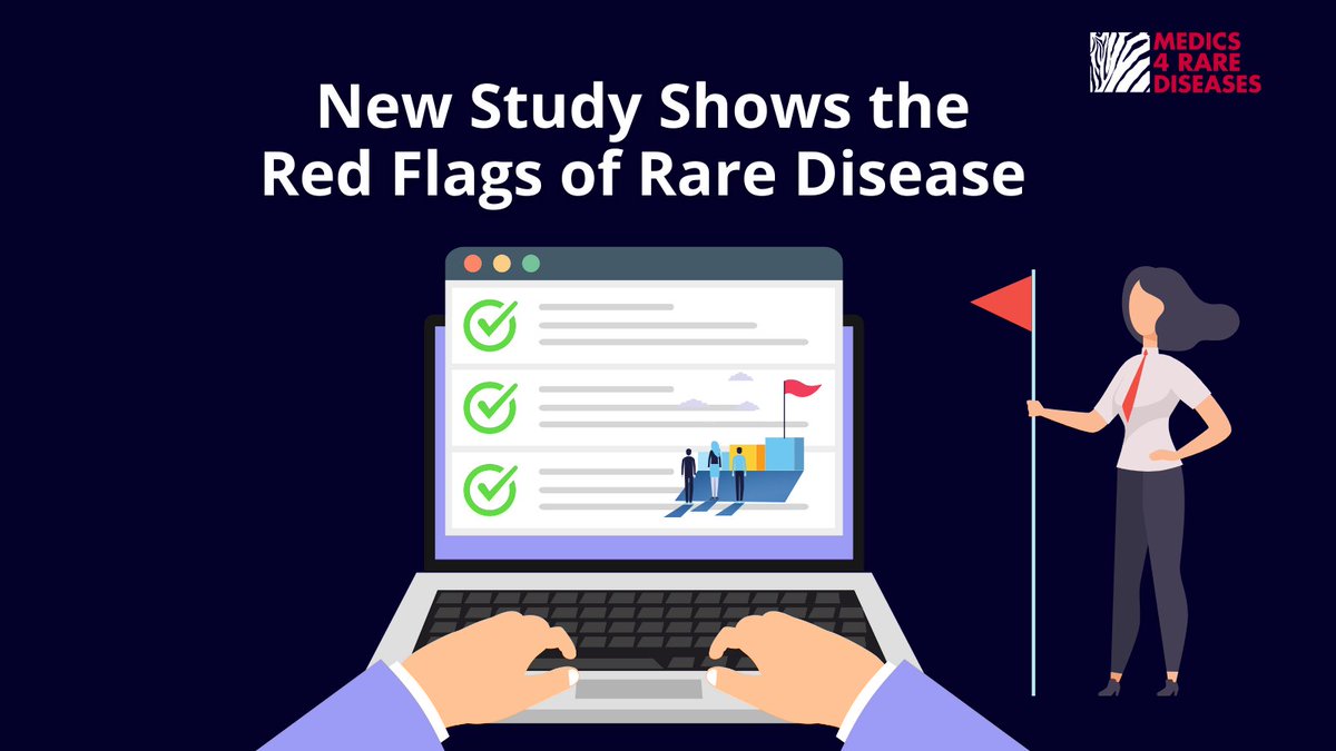 IT'S OUT! 😮 Through a new study, we have identified seven red flags, or clinical clues, that point to a patient having an underlying #rarecondition! 🚩 Read the full report now. Thanks again to everyone who took part in the survey! ojrd.biomedcentral.com/articles/10.11…