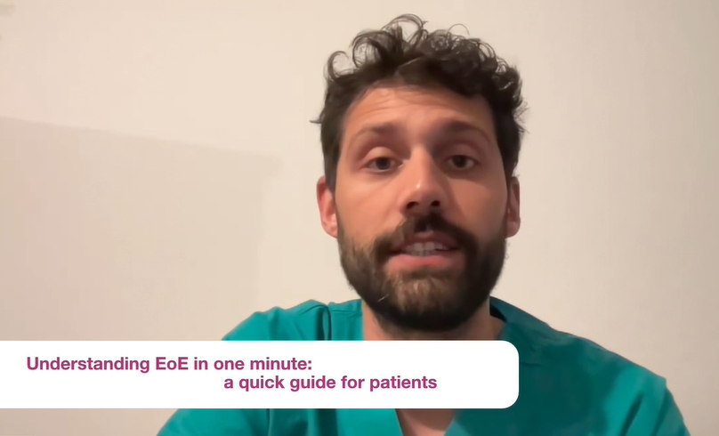EUREOS_EoE's tweet photo. Endoscopic emergencies in patients with #EoE and disease complications. A new video by Dr. Matteo Ghisa (Padua, Italy) at https://t.co/6fBnvziGES , part of EUREOS' series "Understanding EoE in one minute: A quick guide for patients" on the #EuropeanEoEDay @aedeseo @AllergyEaaci https://t.co/kGCpx07VkI