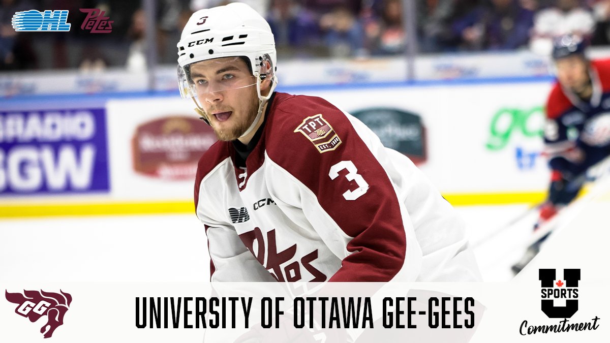.@PetesOHLhockey graduate Cam Gauvreau has committed to the @GeeGeesMHKY program for the 2024-25 #USPORTS season. READ 🎓: tinyurl.com/4pmvv4wk