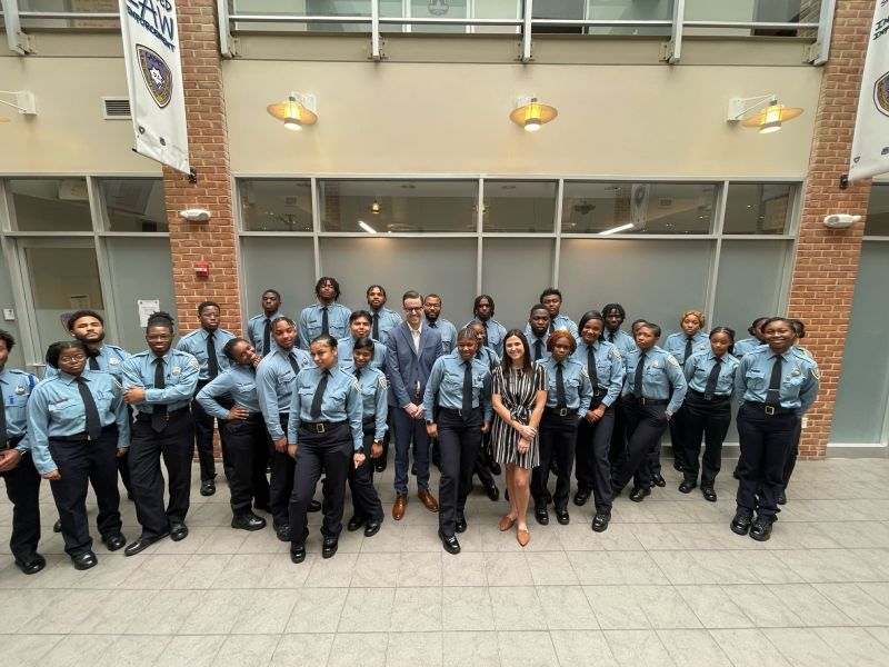 AFMDC's tweet photo. Last month, Mitchell Strobel &amp; Elizabeth Schleifer, CFP® spent time teaching DC Metropolitan Police Department Cadets some basics in personal finance! 

We're proud to support DC's next wave of first responders and the Washington DC Police Foundation. https://t.co/GkJEHgDKV2