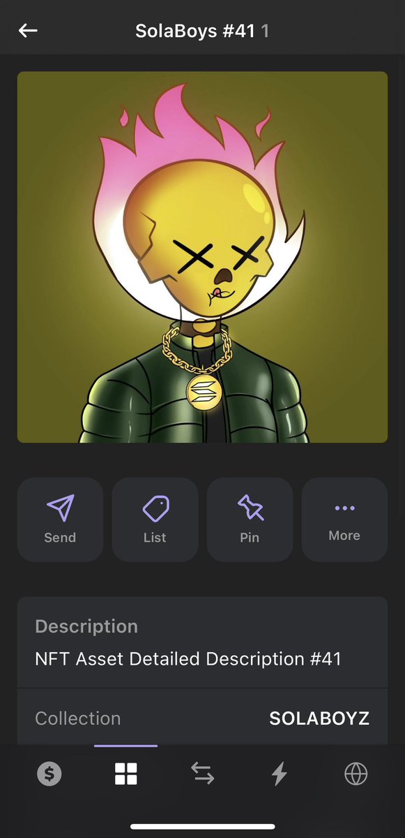 web_3_donn's tweet photo. Minted my solaboyz pfp 

Thanks @Sola_Boyz 

Surely gonna mint more when public mint is live 🫶🏻🔥❤️ https://t.co/3b1uAeus8L