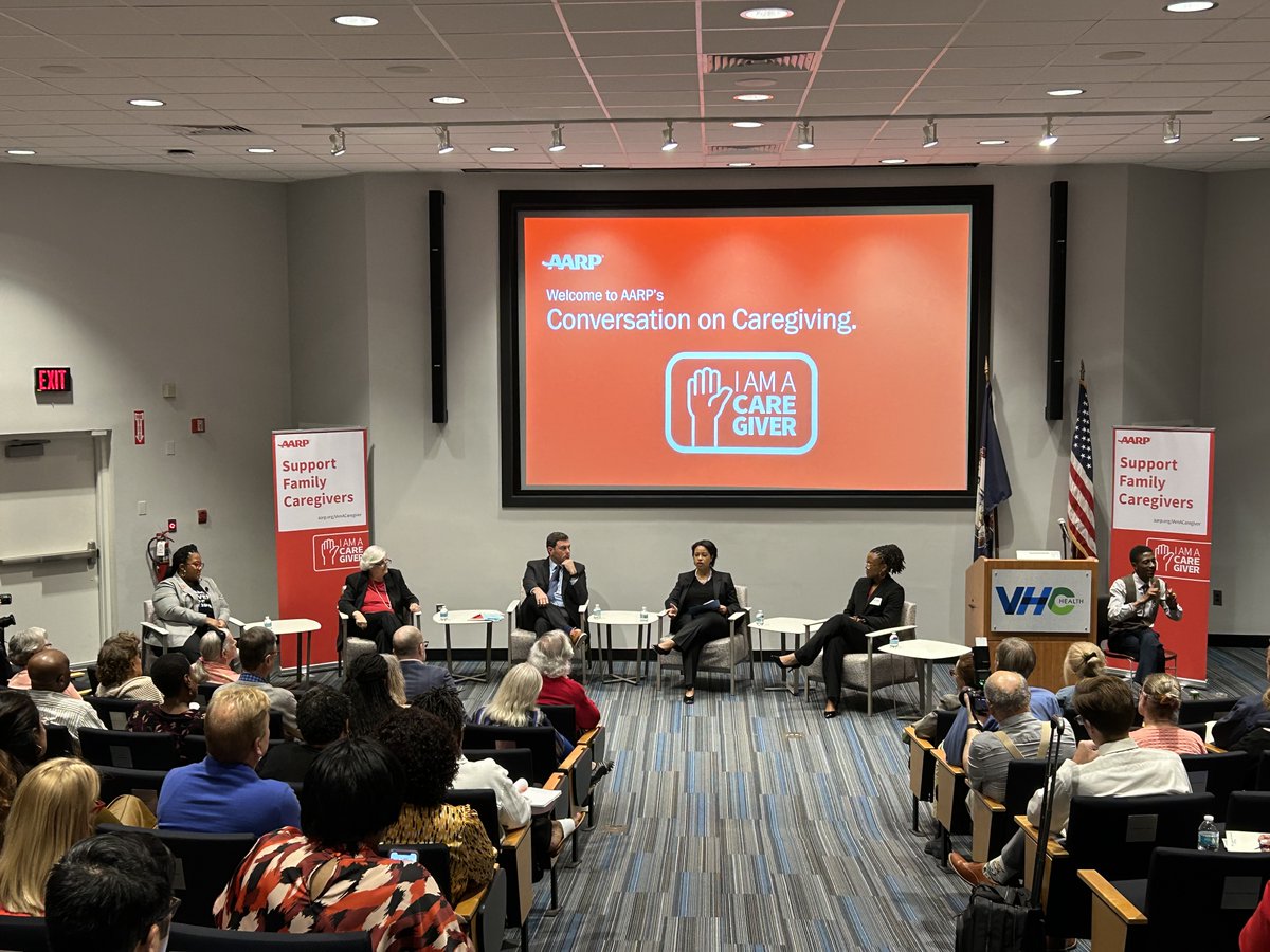 It was wonderful to join @AARP at @VHCHealth yesterday and an honor to meet with healthcare workers and family members who sacrifice so much to help loved ones get the care they need at home. Your feedback is essential as CMS continues to strengthen our support for caregivers.