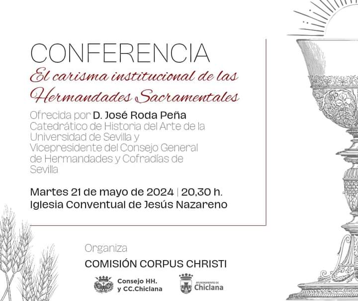 El Senatus #ACTUALIDAD Esta tarde conferencia en la Iglesia de Jesús Nazareno. #elsenatus